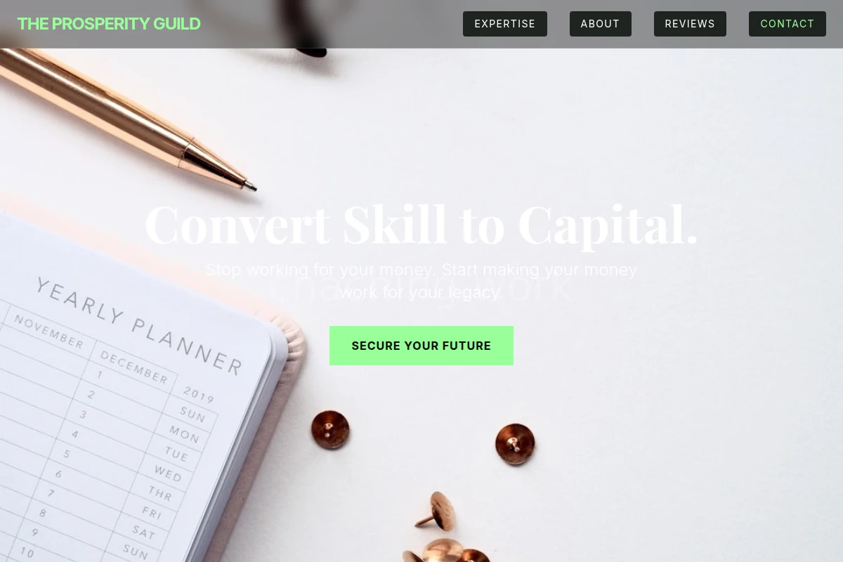 Strategy Financial Planner